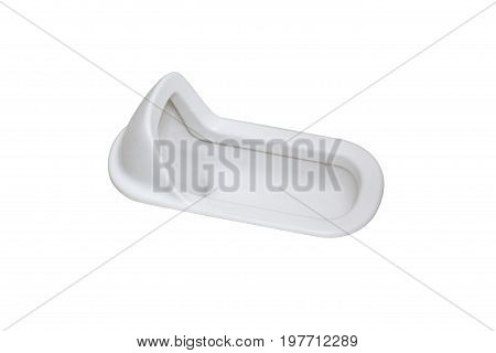 Squat Toilet Japanese Style Isolated on White Background