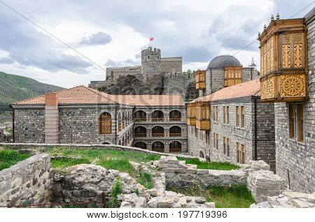 Scenic view on the Rabath fortress complex in Akhaltsikhe, Georgia