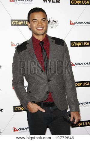 LOS ANGELES - JAN 22: Guy Sebastian kommt bei der 2011 G'Day USA Australien Woche LA Black Tie Gala 