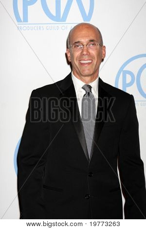 BEVERLY HILLS - JAN 22: Jeffery Katzenberg arriva al 22 annuale produttori Guild Awards a Bev