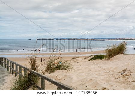 Peniche Portugal. 26 June 2017. Peniche de Cima beach in Peniche. Peniche Portugal. photography by Ricardo Rocha.