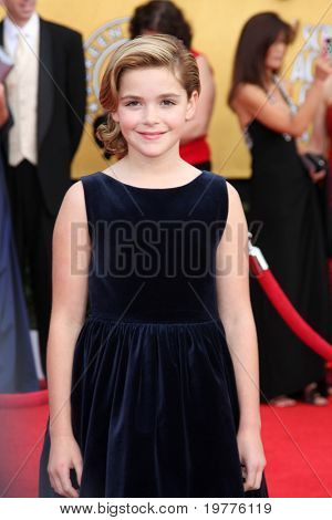 LOS ANGELES - JAN 30: Kiernan Shipka dorazí na 2011 Screen Actors Guild Awards v svatyně Audi