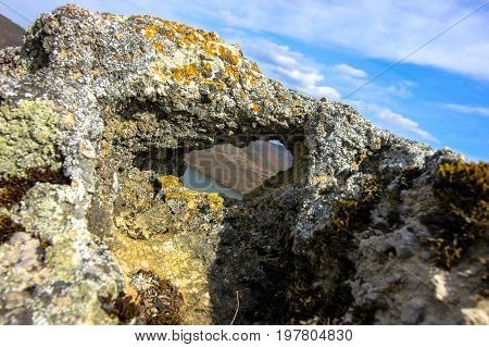 Medieval chapel on the Pchelina dam Bulgaria