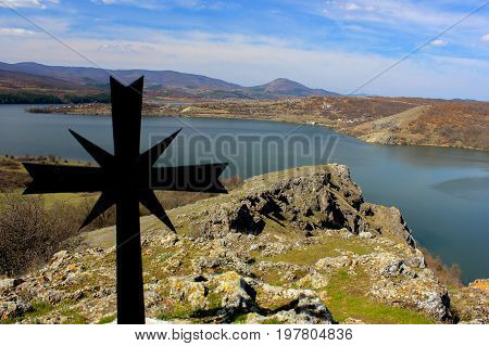 Medieval chapel on the Pchelina dam Bulgaria