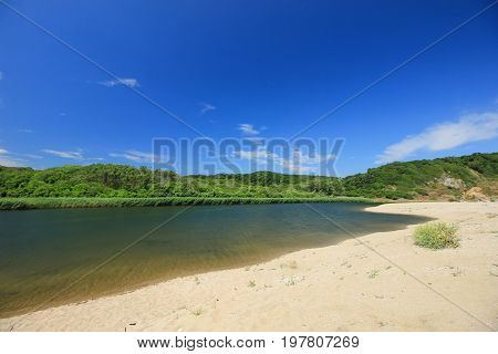 The Mouth Of The Veleka River At Sinemorets, Bulgaria