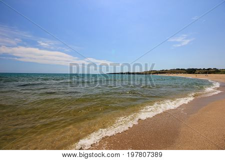 The Mouth Of The Veleka River At Sinemorets, Bulgaria