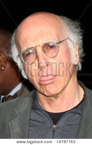 LOS ANGELES - únor 23: Larry David dorazí na 