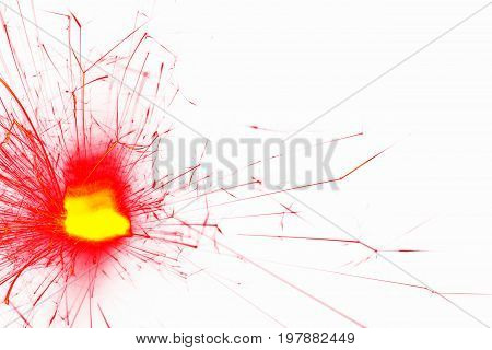 Christmas sparkler holiday background for xmas new year