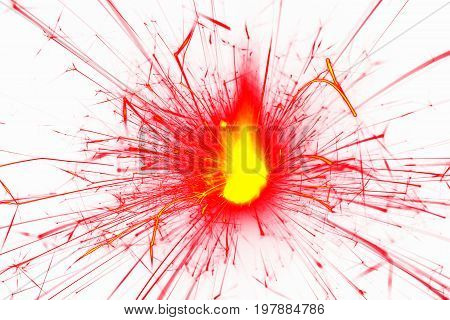 Christmas sparkler holiday background for xmas new year