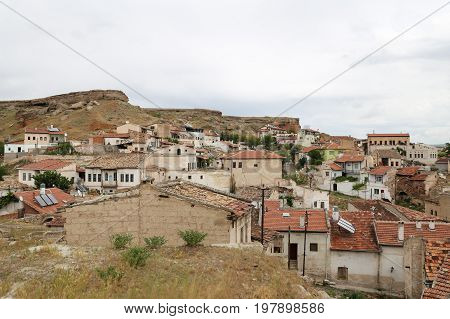 Old Houses in Avanos Town Nevsehir City Turkey
