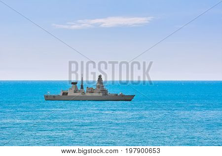 An Air-defence Destroyer in the Black Sea