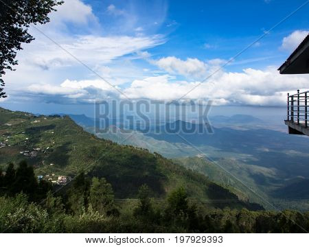 Views of Coakers Walk in Kodaikanal, India
