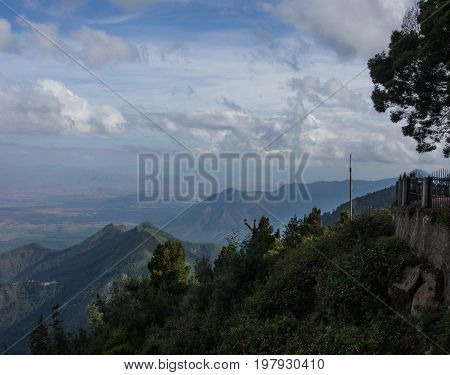 Views of Coakers Walk in Kodaikanal, India