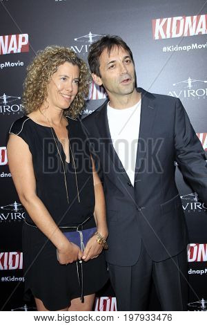LOS ANGELES - July 31:  Sarah Webster, Luis Prieto at the 