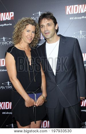 LOS ANGELES - July 31:  Sarah Webster, Luis Prieto at the 