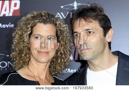 LOS ANGELES - July 31:  Sarah Webster, Luis Prieto at the 
