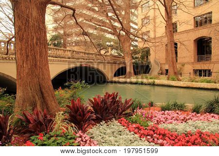 SAN ANTONIO, TX - FEBRUARY 27: Riverwalk, with its numerous hotels and restaurants, is a prime destination for locals and for tourists visiting historic San Antonio February 27, 2017 in San Antonio, TX.