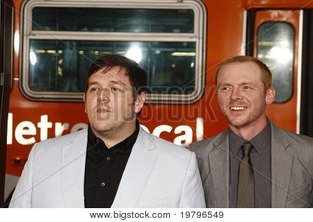 LOS ANGELES - 14 มี.ค.: รอบนิคน้ำแข็ง Simon Pegg สหรัฐฯ 