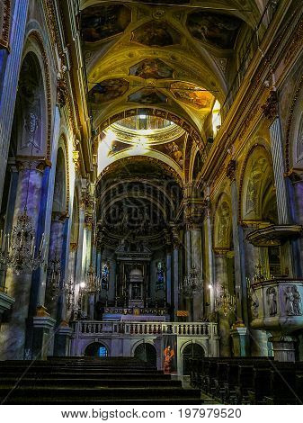 Hdr Acqui Terme Cathedral In Acqui Terme