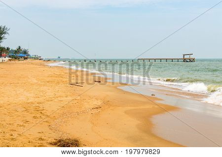 Pak Nam Pran, Pranburi Beach, Prachuap Khiri Khan, Thailand