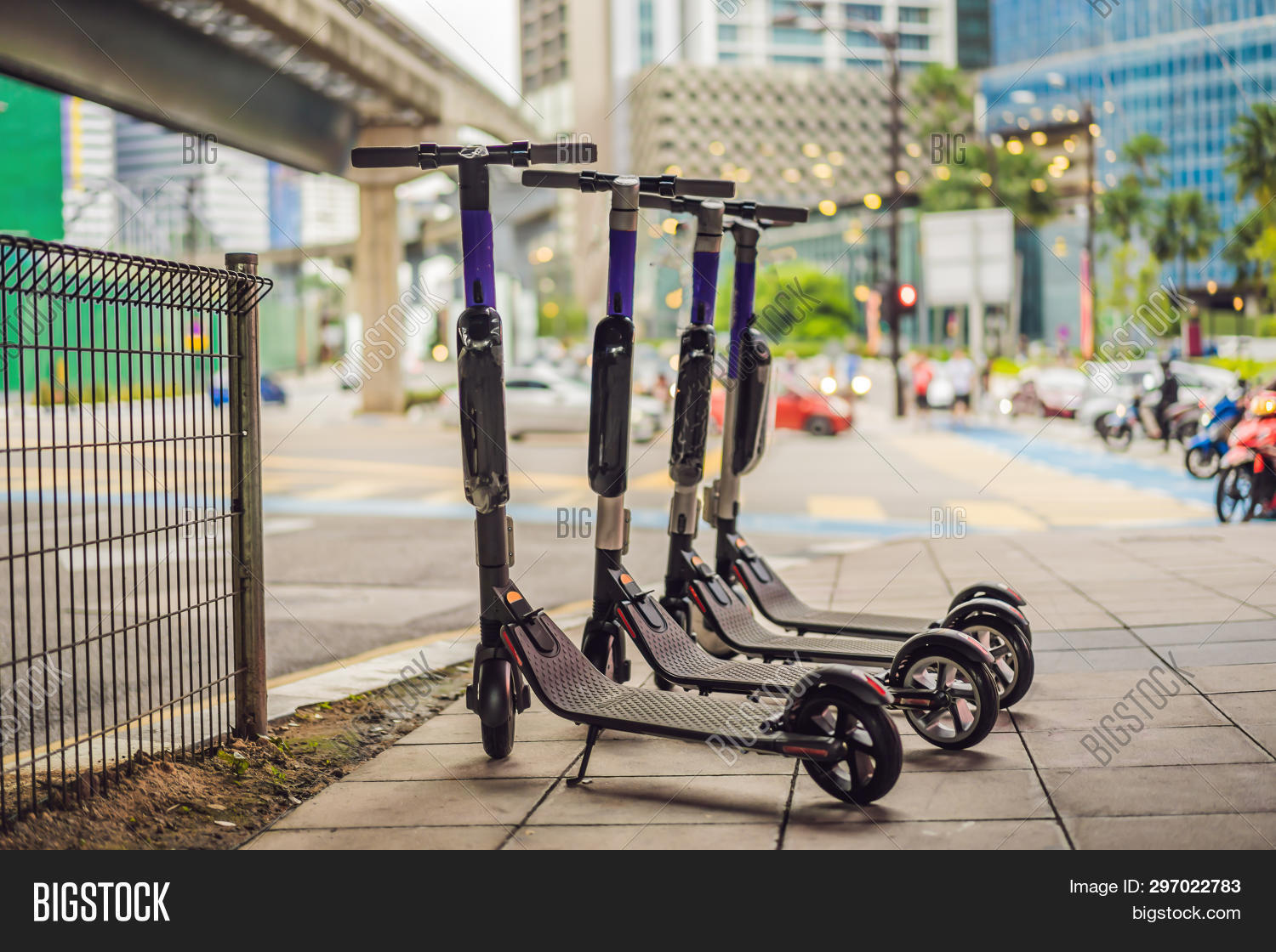 Electric Scooters Rent Image & Photo (Free Trial) Bigstock
