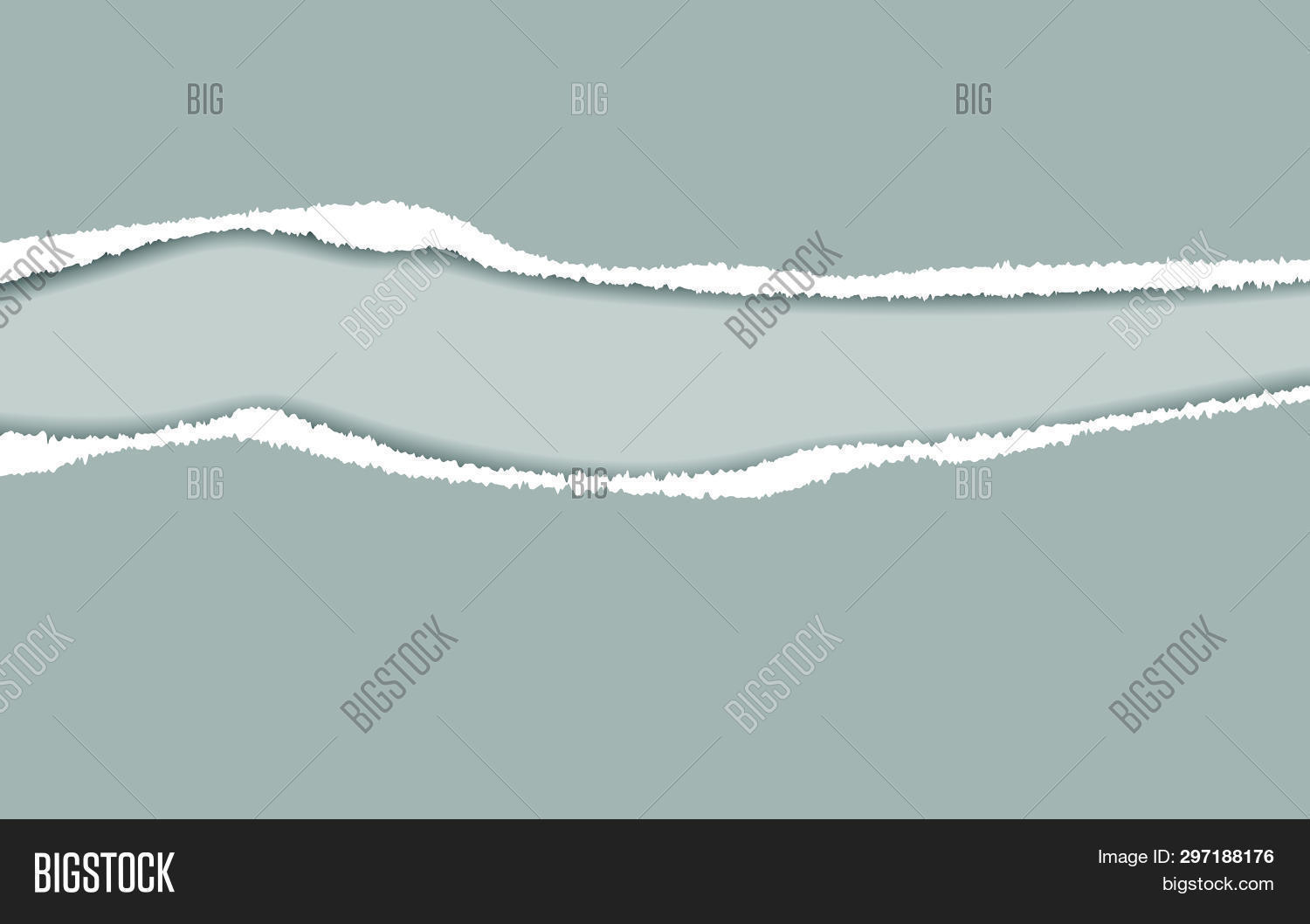 Ripped Paper. Vector Vector & Photo (Free Trial) | Bigstock
