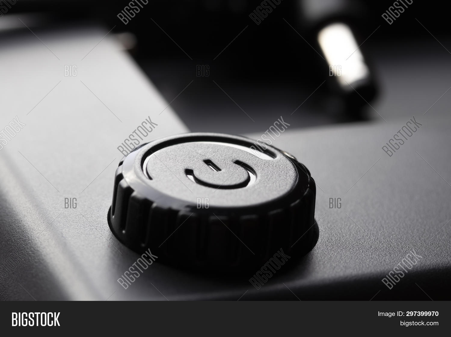 Black Plastic Power On Image & Photo (Free Trial) | Bigstock