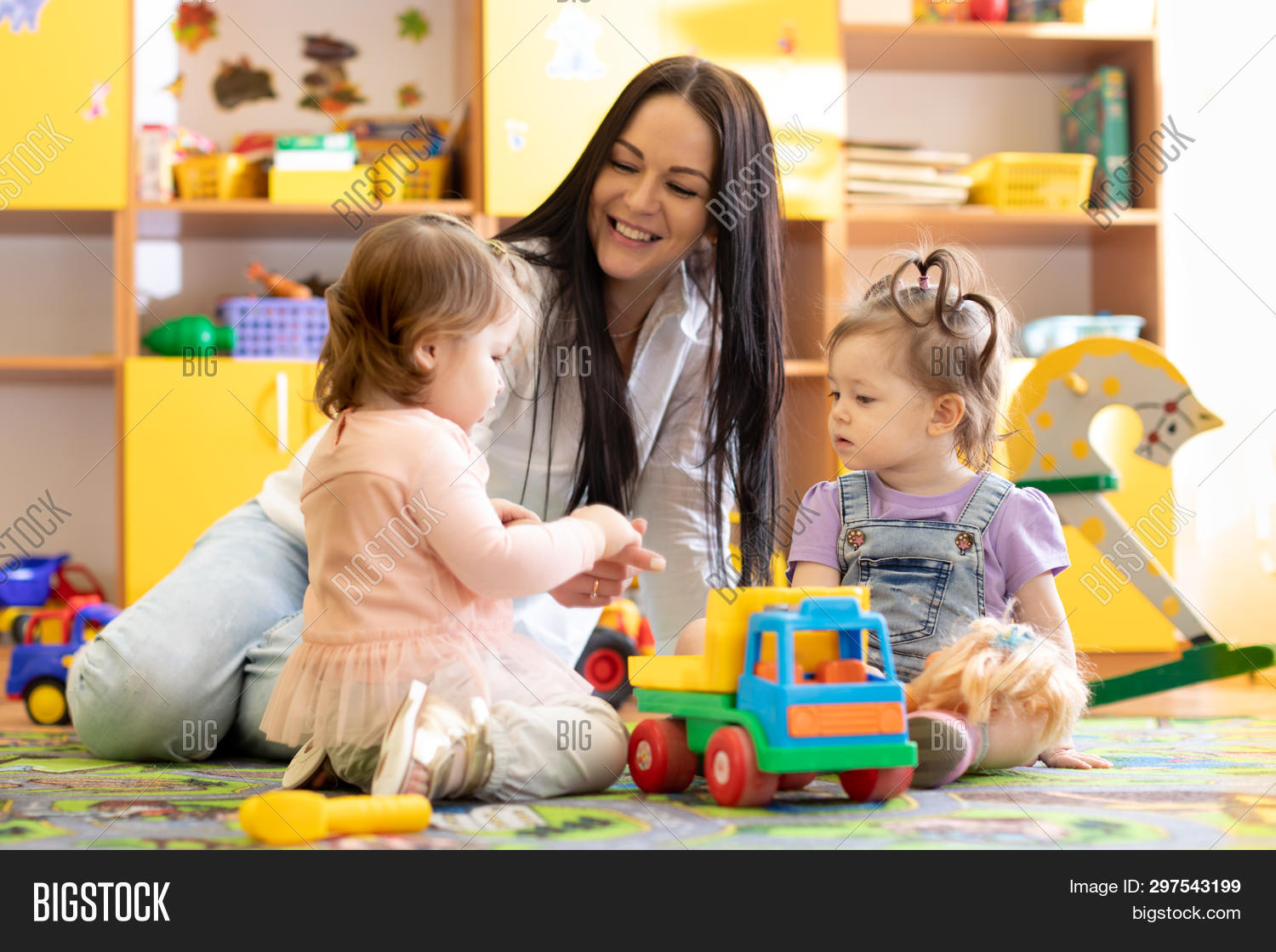 children kids toddlers image photo free trial bigstock teacher toddler