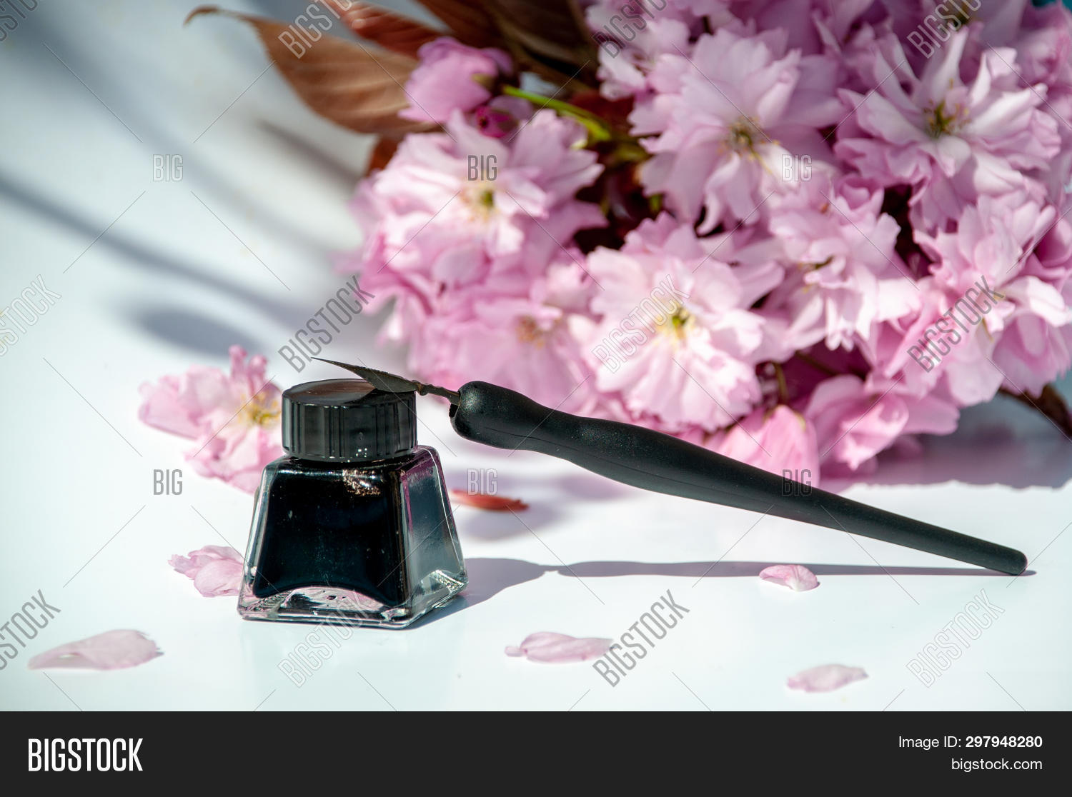 Old Ink Pen Ink Bottle Image & Photo (Free Trial) | Bigstock