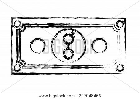 Bill Golem Commerce Technology Icon Vector Illustration Design