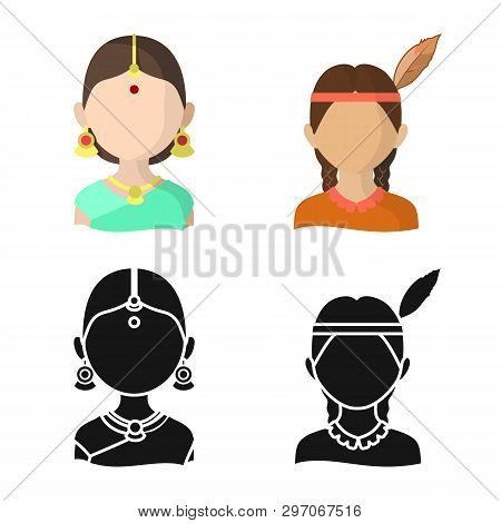 Vector Illustration Of Imitator And Resident Icon. Set Of Imitator And Culture Vector Icon For Stock