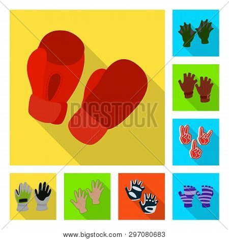 Vector Design Of Own And Textile Symbol. Collection Of Own And Safety Vector Icon For Stock.