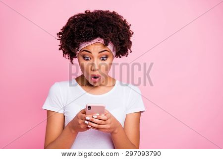 Close-up Portrait Of Her She Nice-looking Charming Cute Attractive Lovely Winsome Worried Wondered W