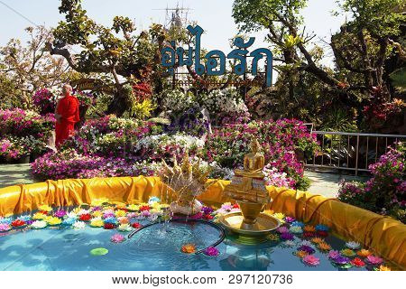 Sakon Nakhon, Thailand February 2, 2019 - Tham Pha Daen Wat Temple, Sakon Nakhon, Thailand