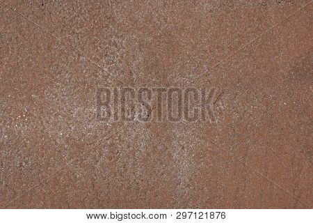 Macro Of Brown Sandpaper Work Item Isolated