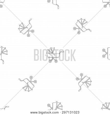 Kid Trolley Pattern Seamless Vector Repeat Geometric For Any Web Design