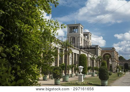 Potsdam, Berlin, Germany, 17th August 2017, Orangery Palace In Sanssouci Park
