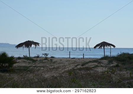 The Sea Landscape In Sicily, Menfi (ag)