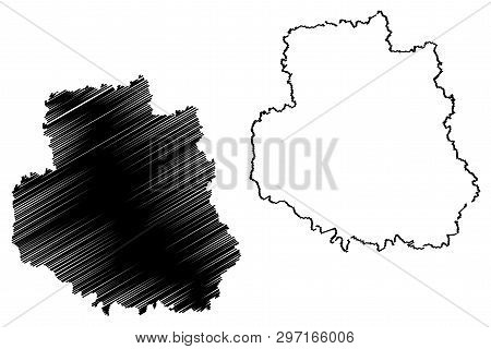 Vinnytsia Oblast (administrative Divisions Of Ukraine, Oblasts Of Ukraine) Map Vector Illustration, 