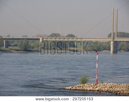 cruise on the rhine river in germany