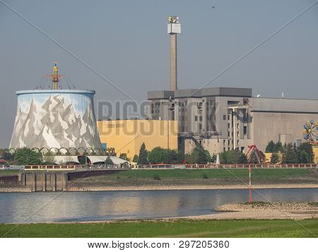 cruise on the rhine river in germany