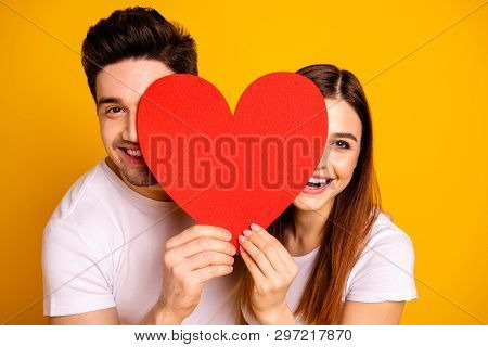 Close Up Photo Beautiful She Her He Him His Guy Lady Hiding Facial Expression Laugh Laughter Hold Ha