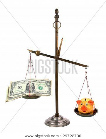 เภสัชกรระดับเงินและ Piggybank