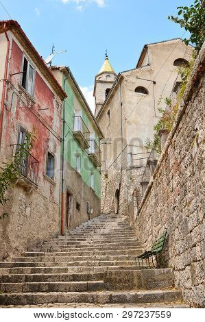 In The Ancient Town Of Supino, In Central Italy