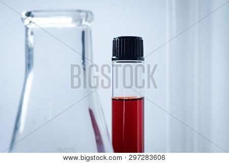 Test Tube Blood Sample
