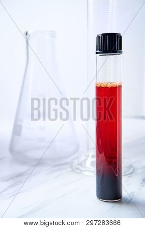 Test Tube Blood Sample