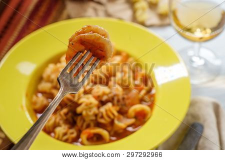 Radiatori Pasta Sherry Sauce