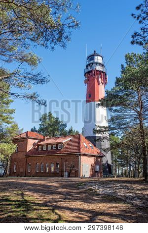 Lighthouse Stilo Dune Poland Osetnik Tree Architecture
