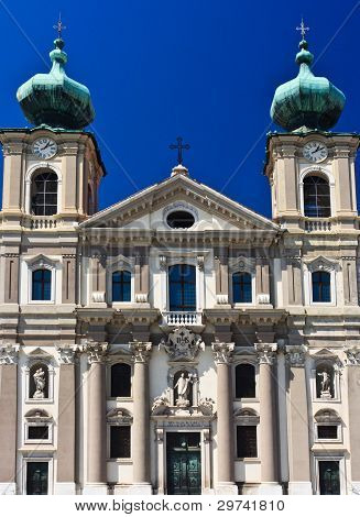 Gorizia, Italien Kirche von Ignaz von loyola