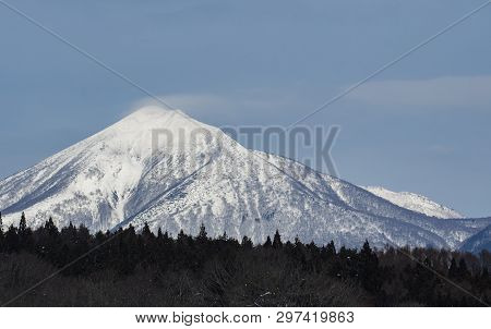 The Beautiful Nature Atmosphere Around Lake Inawashiro In Fukushima, Japan.